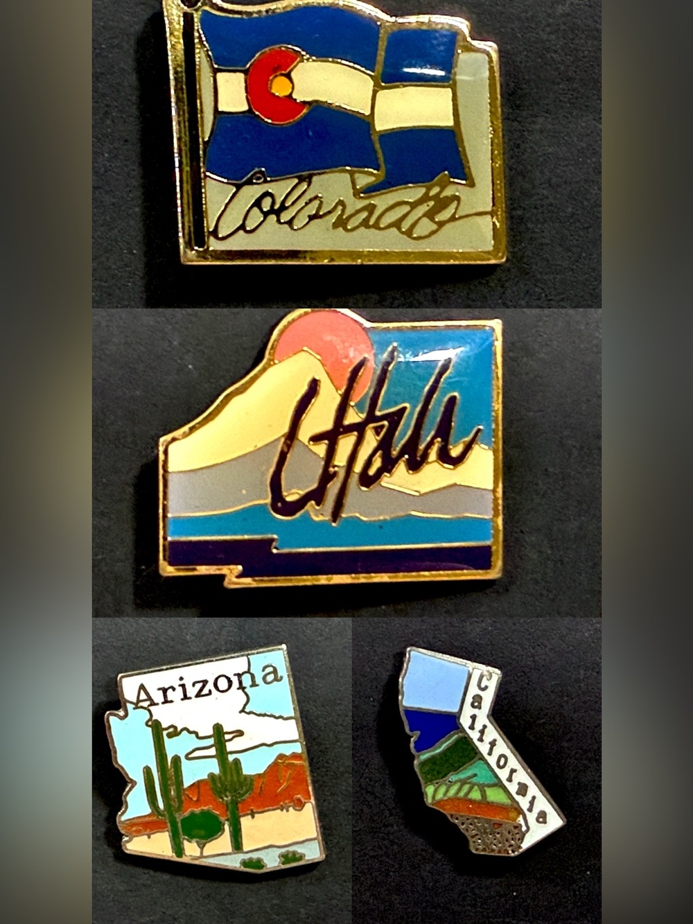 🔥Vintage State Pin Collection Set 🇺🇸✨ - Picture 9 of 10